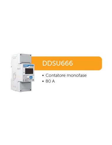 meter monofase DDSU666-D