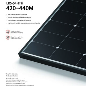 Longi-Hymo 6-Pannello Fotovoltaico Monocristallino 435W